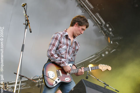 Florent Marchet aux Vieilles Charrues en 2005