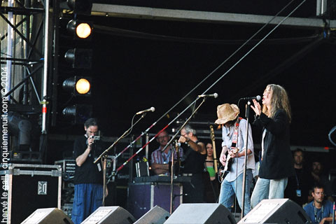 patti Smith concert aux vieilles charrues en 2004
