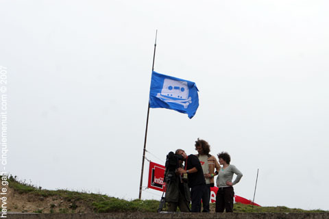 les caméras au fort saint père pendant la route du rock collection été 2007