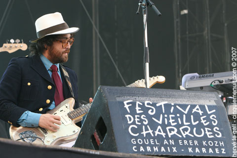 sean lennon au festival les vieilles charrues juillet 2007