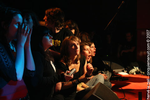 les filles au concert de hushpuppies au vauban brest