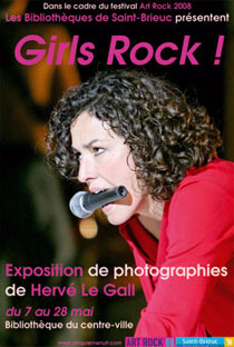 girls rock expo photographies herve le gall festival art rock 2008