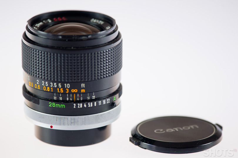 Canon FD 28mm f/2 photo occasion SHOTS