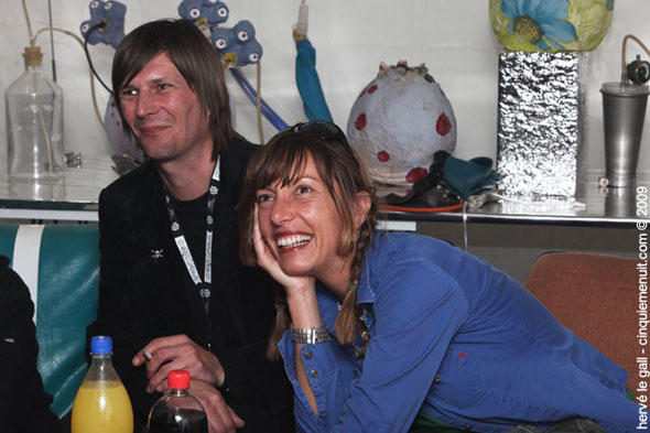 kristina rady aux jeunes charrues en juillet 2009