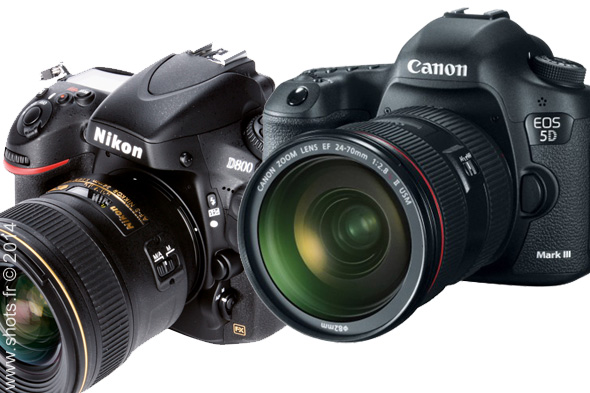 Nikon D800 versus EOS 5D Mark III le benchmark impossible