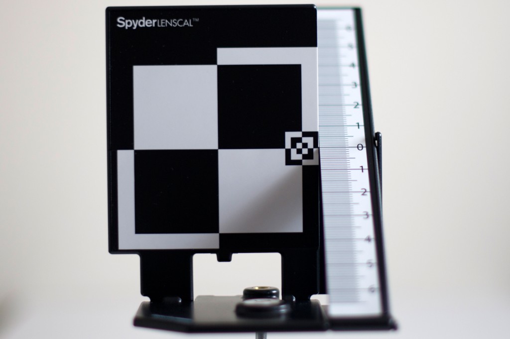 test datacolor spyderlenscal apres calibration