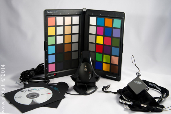 datacolor spyderHG outils de calibration Shots