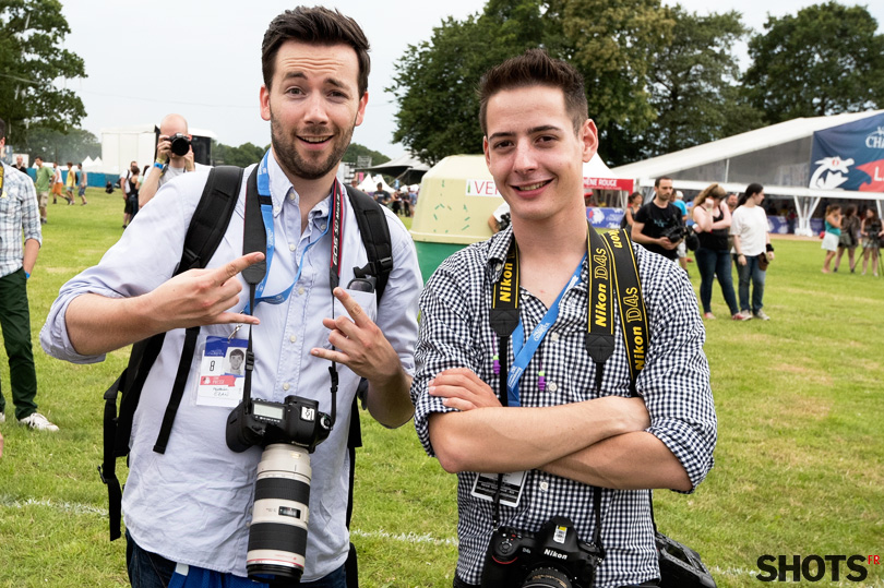 mathieu ezan utilisateur de capture one et pierre hennequin aux vieilles charrues juillet 2014