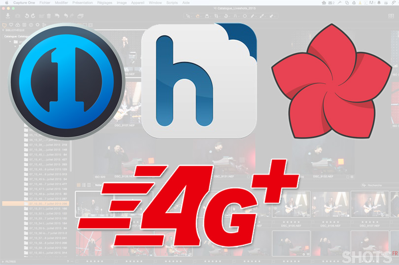 sauvegarde hubic en 4G via capture one pro et expandrive