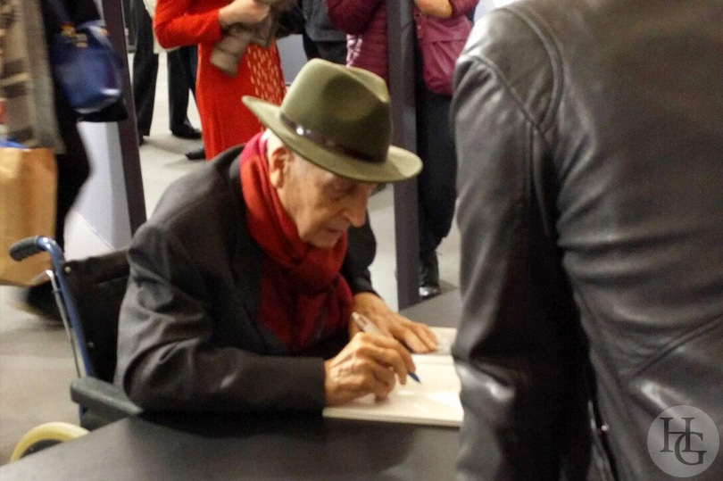 Jean Marquis en dédicace au salon de la photo 2016