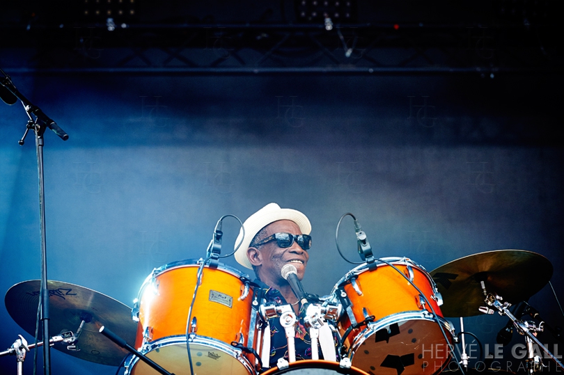 Tony Allen au festival des Vieilles Charrues juillet 2015 par herve le gall photographe faire de meilleures photos