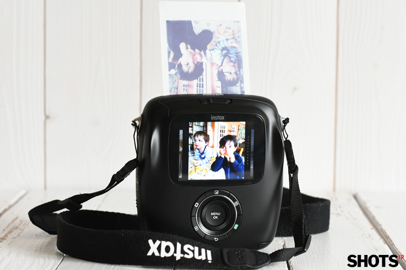 developpement du film instax SQ10 format square