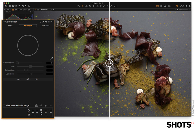 capture one pro 11 edition des couleurs