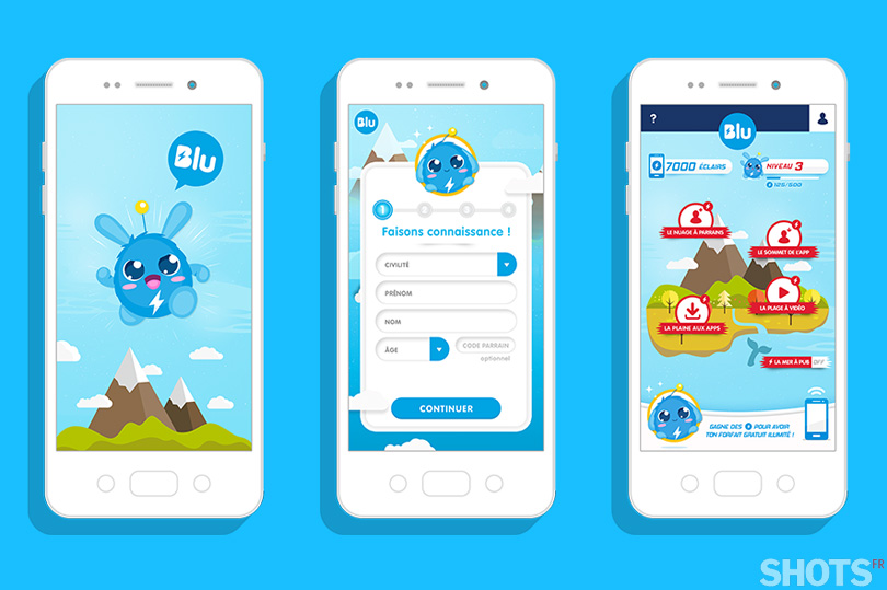 Blu invente le forfait smartphone gratuit de chez gratuit